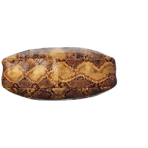 Gucci Limited Edition Natural Python Leather Horsebit Hobo Bag (Authentic Pre-
O - Picture 3 of 6